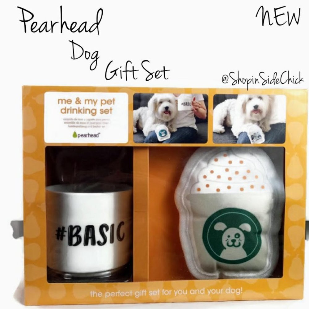 Pearhead NEW BASIC Me And My Pet Drinking Set